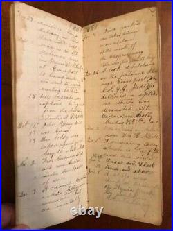 CONFEDERATE Civil War Diary, 22nd North Carolina McDowell Rifles CSA War Content