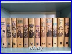 CONFEDERATE LEADERS & GENERALS 12 Volume Set Konecky K&K Civil War Library