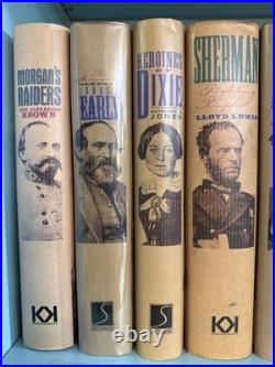 CONFEDERATE LEADERS & GENERALS 12 Volume Set Konecky K&K Civil War Library