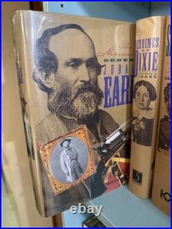 CONFEDERATE LEADERS & GENERALS 12 Volume Set Konecky K&K Civil War Library