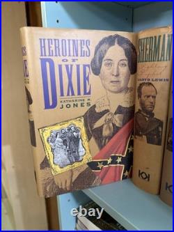 CONFEDERATE LEADERS & GENERALS 12 Volume Set Konecky K&K Civil War Library