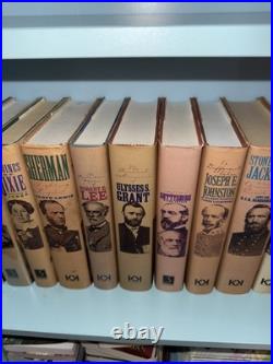 CONFEDERATE LEADERS & GENERALS 12 Volume Set Konecky K&K Civil War Library
