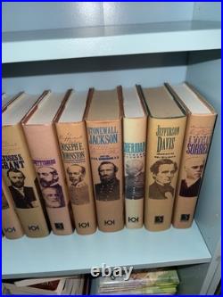 CONFEDERATE LEADERS & GENERALS 12 Volume Set Konecky K&K Civil War Library
