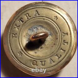CONFEDERATE MARYLAND CIVIL WAR COAT BUTTON EXTRA / QUALITTY No. 4