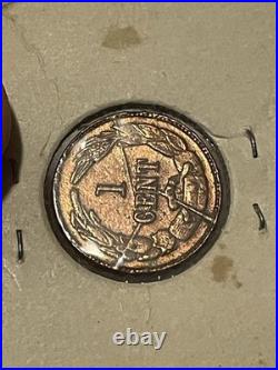 CONFEDERATE STATES of AMERICA 1c 1861 Bashlow Copper Restrike RARE! CIVIL WAR