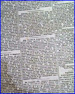 CONFEDERATE Very Rare MEMPHIS TN at Montgomery Alabama Civil War 1864 Newspaper