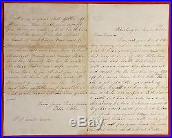 CONFEDERATE WIFE SEWING BOX Handwritten Letters Civil War Petersburg VA Virginia