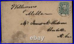 CSA #12 Civil War Confederate Cover Spartanburg SC 92710