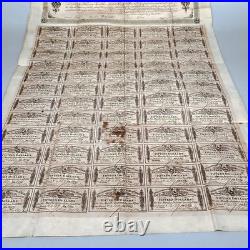 CSA Confederate Civil War $500 Loan Bond+Coupons 1864 Richmond 3rd Series