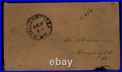 CSA Gillisonville SC South Carolina Civil War Confederate Stampless Paid C 92871