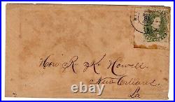 CSA1 Corner Margin Copy New Orleans Confederate Civil War River Mail CCL