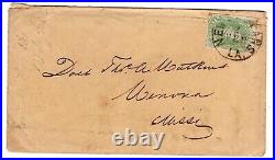 CSA1 New Orleans Confederate Civil War Carroll Hoy to MS 1862