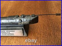 CSS Hunley Confederate Ironclad Submarine H. L. Hunley 1950s Metal Bank Model C&S