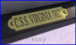 CSS VIRGINIA /Merrimac Civil War Confederate Ironclad Navy Ship Berkeley Designs