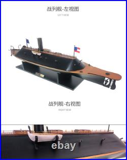 CSS Virginia Civil War Ironclad Confederate Ship Model 33'