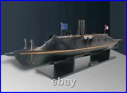 CSS Virginia Civil War Ironclad Confederate Ship Model 33'