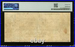 CT-22 $10 1861 Confederate States Civil War Contemporary Counterfeit Note PMG 25