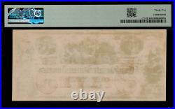 CT-31 $5 1861 Confederate Currency CSA Civil War Counterfeit Graded PMG 35