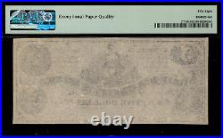 CT-36 $5 1861 Confederate Currency CSA Civil War Counterfeit Graded PMG 58 EPQ