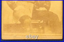 Ca. 1862 Civil War CDV Photograph of Seated CONFEDERATE GENERAL EARL VAN DORN