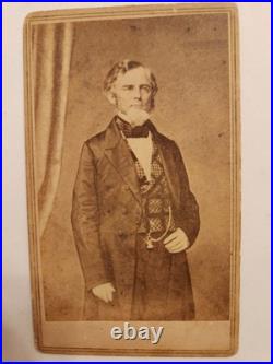 Carte de Viste of Confederate Brig Gen Gideon Pillow (Maj Gen in Mexican War)