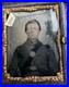 Civil War 1/9 Ambrotype Photo Of Confederate Soldier