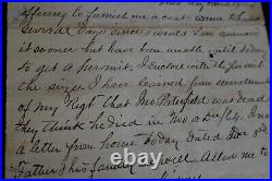 Civil War 1865 Elmira NY Prison CSA 4th VA Regt. Confederate POW Letter, JE PECK