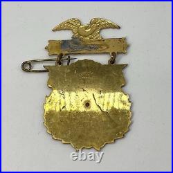 Civil War 1909 UCV Confederate Veteran Reunion Medal Memphis Tennessee Lee Read