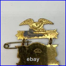 Civil War 1909 UCV Confederate Veteran Reunion Medal Memphis Tennessee Lee Read