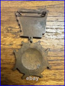 Civil War 1911 UCV Confederate Veteran Reunion Medal Little Rock AR High Grade