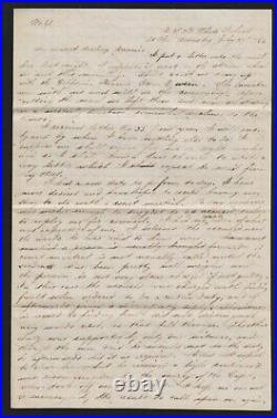 Civil War 20-pg letter 7/29-8/16/1863 capture of a Confederate blockade runner