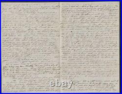 Civil War 20-pg letter 7/29-8/16/1863 capture of a Confederate blockade runner