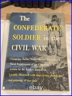 Civil War Book Collection Time Life Set + Confederate Soldier United States