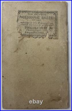 Civil War CDV Confederate Gen Joseph E. Johnston Signed Photograph Augusta, GA Civil War CDV Confederate Gen Joseph E. Johnston Signed Photograph Augusta, GA