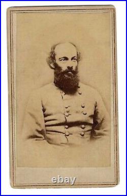 Civil War CDV Confederate General Edmund Kirby Smith