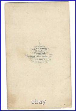 Civil War CDV Confederate General Leonidas Polk KIA Anthony/Brady