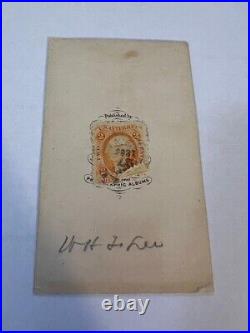 Civil War CDV Confederate General W H F Lee, son of Robert E Lee