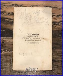 Civil War CDV Photo CSA Confederate General Sterling Price 1860s Soldier