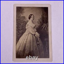 Civil War CDV Varina Davis Wife Of Confederate Jefferson Davis E. Anthony NY