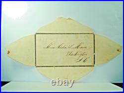 Civil War CONFEDERATE TURNED MOURNING Cover DARLINGTON C. H. SC PAID 10 IN BOX Civil War CONFEDERATE TURNED MOURNING Cover DARLINGTON C. H. SC PAID 10 IN BOX