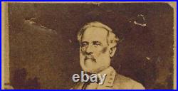 Civil War Cdv Of Confederate General Robert E Lee