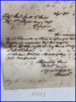 Civil War Confederate 1861 Document Mississippi Clark County Pinckney Guard Rare