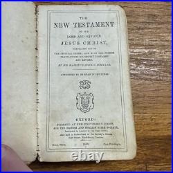 Civil War Confederate 1863 Blockade Bible Mississippi Gettysburg Blockade Rare