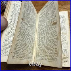 Civil War Confederate 1863 Blockade Bible Mississippi Gettysburg Blockade Rare