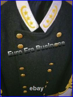 Civil War Confederate Army Military General Officers Shell Jacket Coat Repro