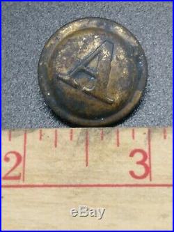 Civil War Confederate Artillery cuff button