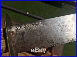 Civil War Confederate Blacksmith Made Bowie Knife CSA