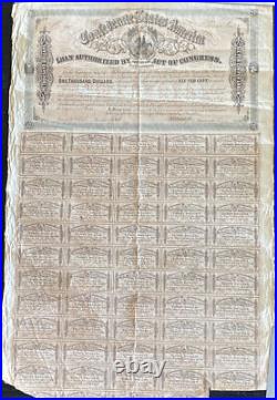 Civil War Confederate Bonds Third Series $30 per Bond Antique Collectible HTF
