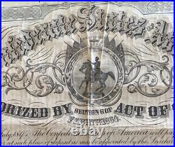 Civil War Confederate Bonds Third Series $30 per Bond Antique Collectible HTF