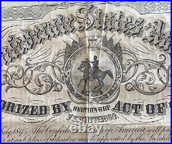 Civil War Confederate Bonds Third Series Thirty Dollars per Bond Antique & Rare